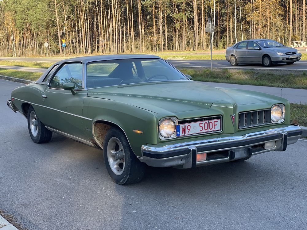 Pontiac LeMans 1974 rok 5.7 - zolte tablice