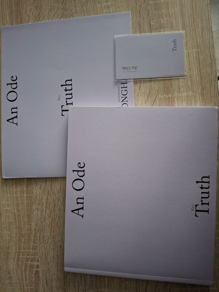 Album Seventeen An Ode Truth ver.