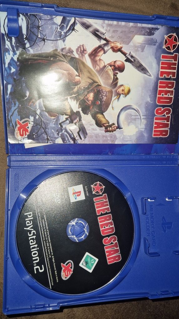 The Red Star Ps2 3xA Stan bardzo ładny kolekcjonerski