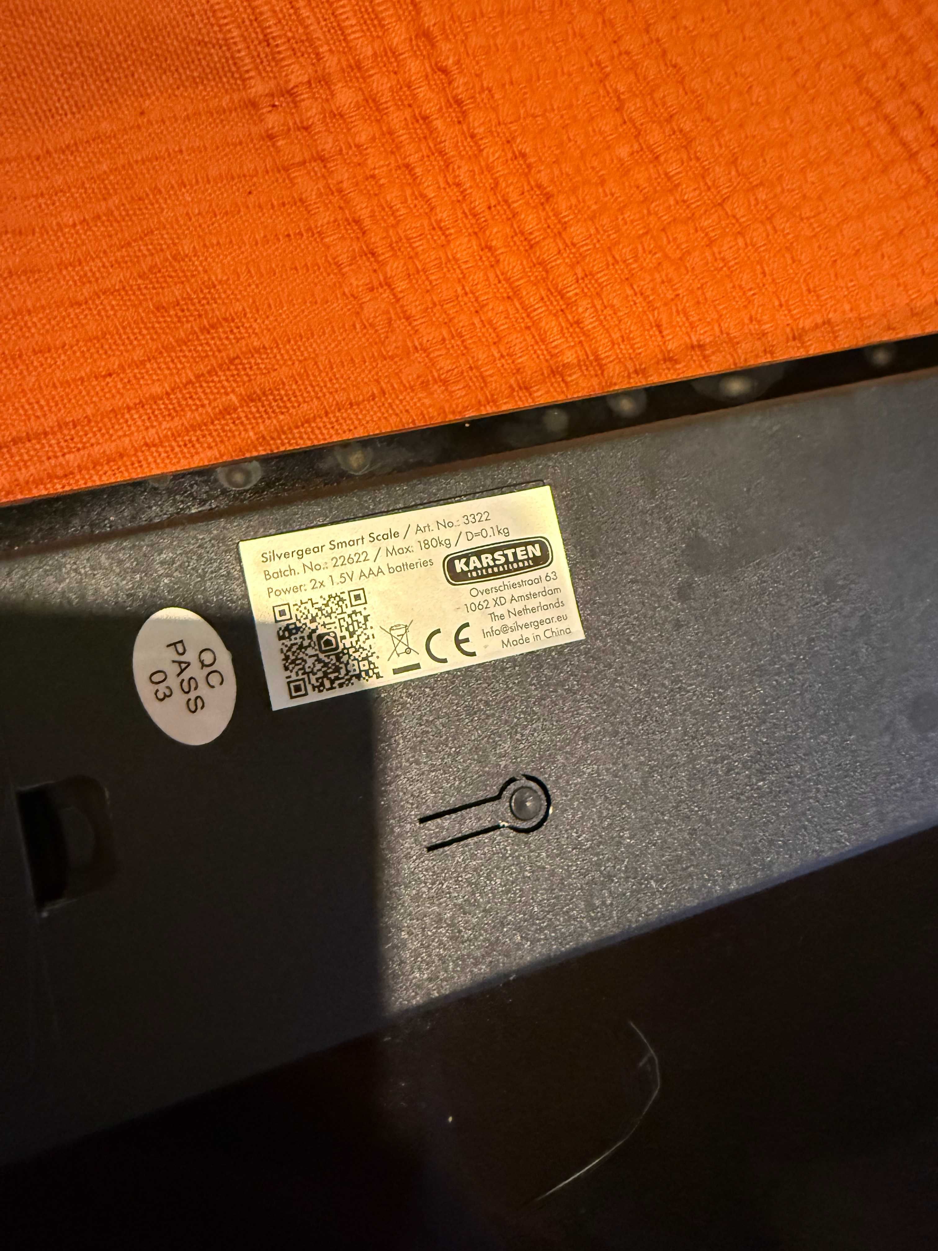 waga łazienkowa silver gear smart scale bluetooth