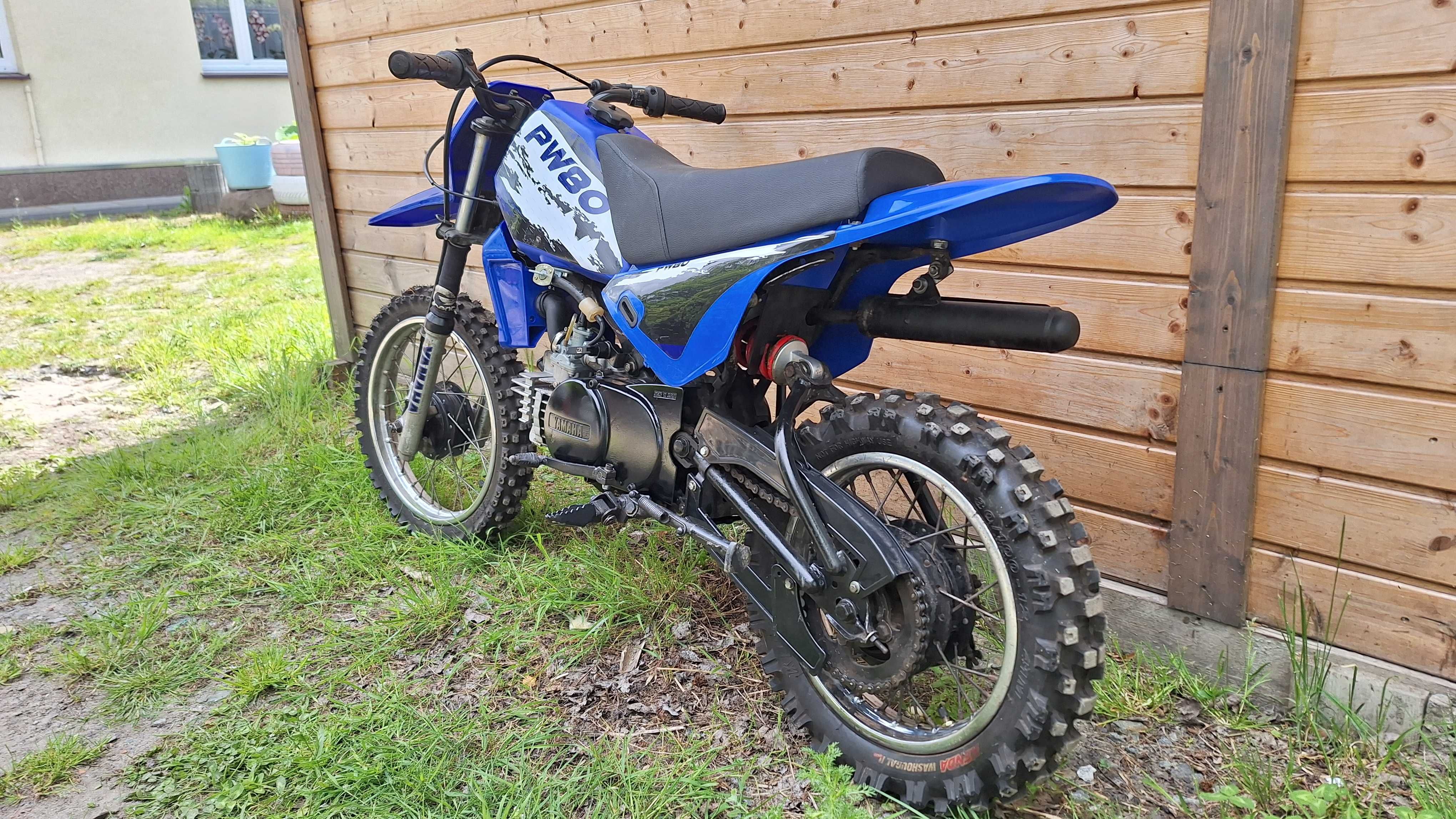 Yamaha PW80 motor dla dziecka.
