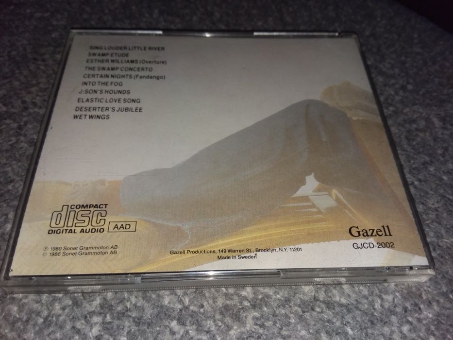 Редкий CD Bjorn J:son Lindh Wet Wings 1980. Gazell 1986. GJCD-2002