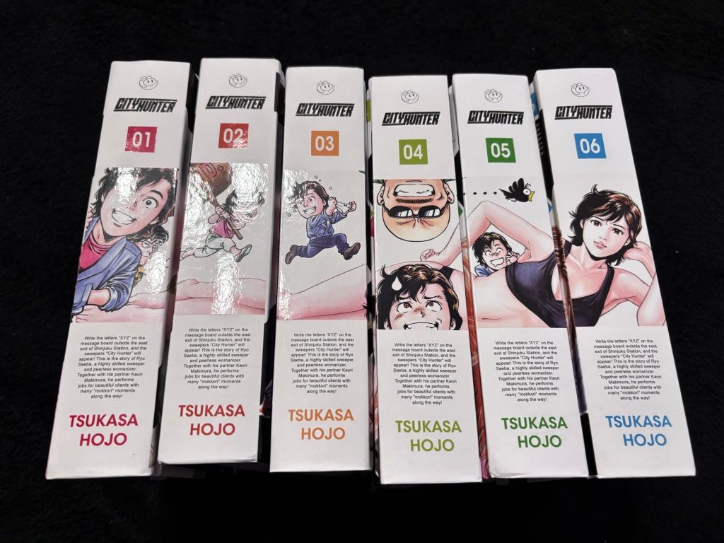 Manga City Hunter tomy 1-6 twarda oprawa