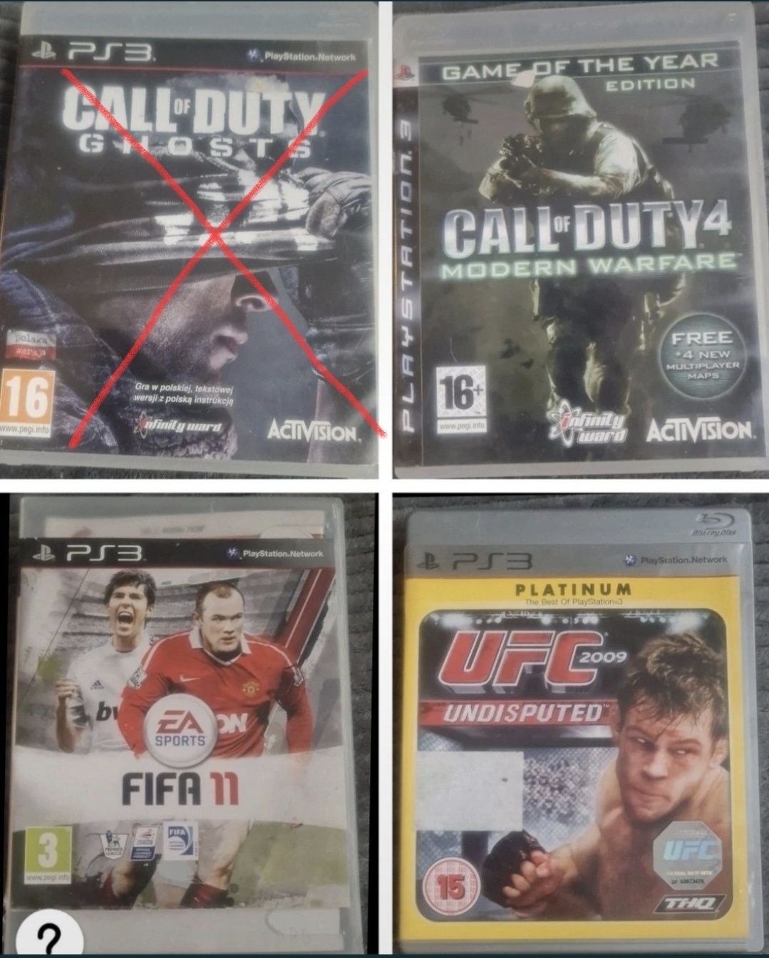 Ps3 PlayStation 3 gra gry razem Lub Osobno Super stan.