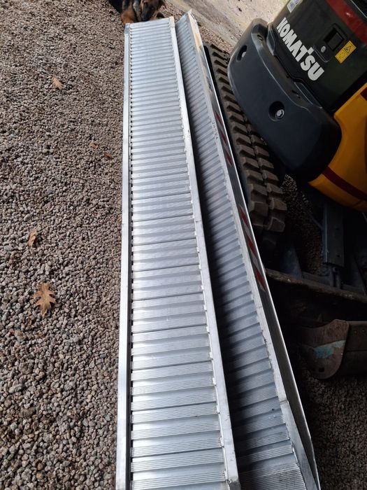 Rampas para carregar máquinas