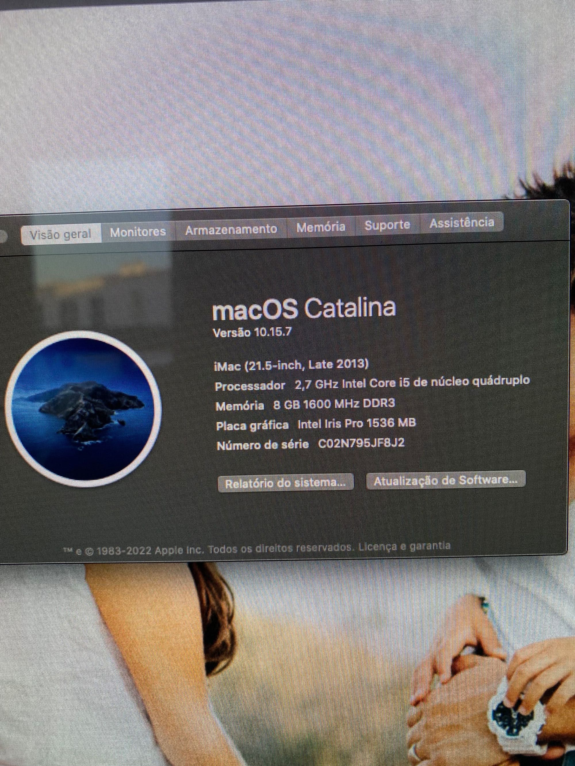 IMac 21,5 polegadas