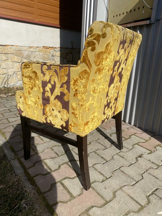 Krzeslo fotel boho shabby chic 4szt