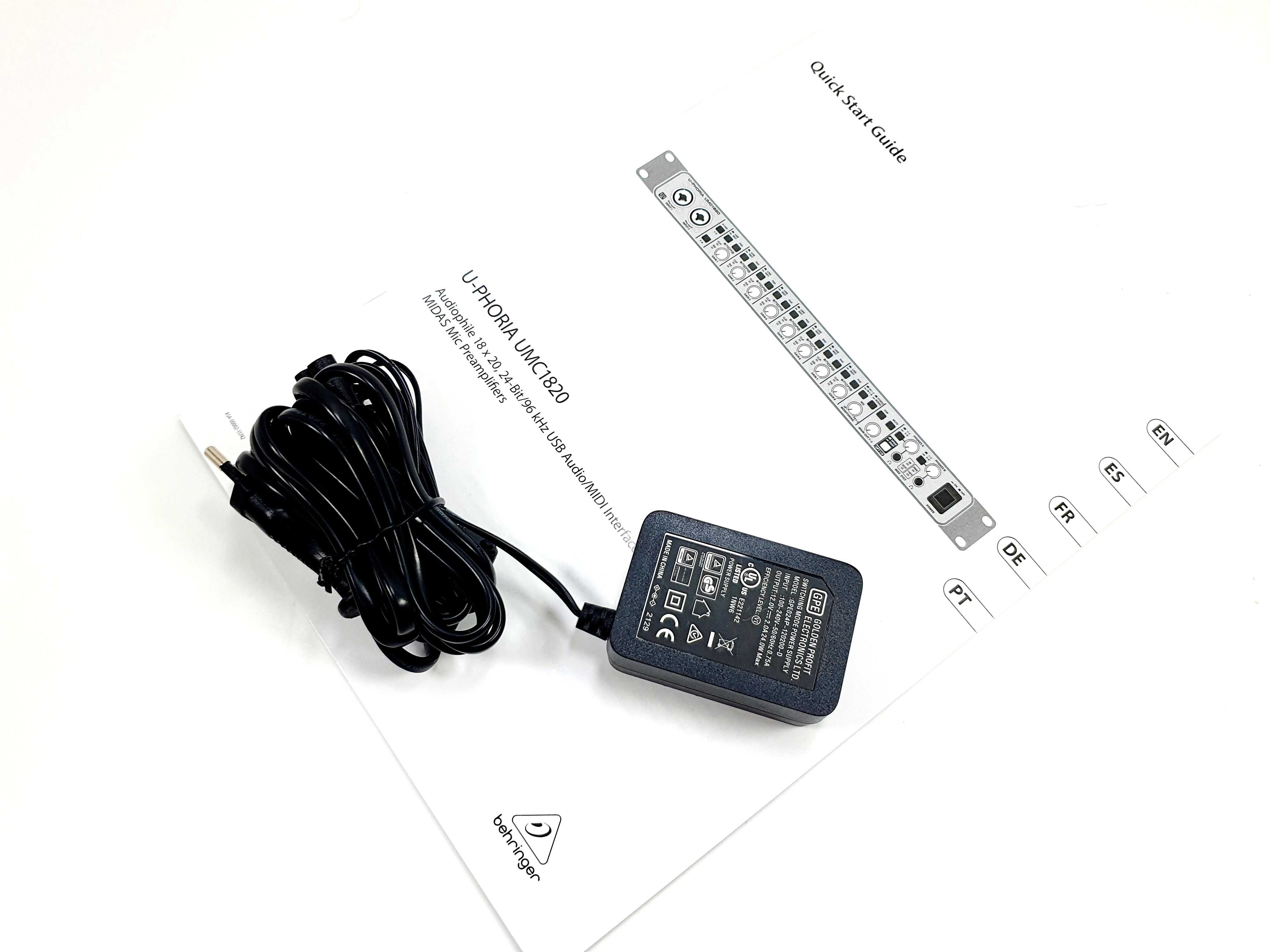 Behringer UMC1820 Interface Audio Usb/MIDI 18 Wejść