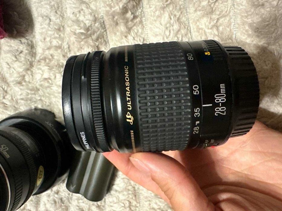 Объектив canon ef 50mm объектив Canon EF 28-80mm , Panasonic AG LW4307
