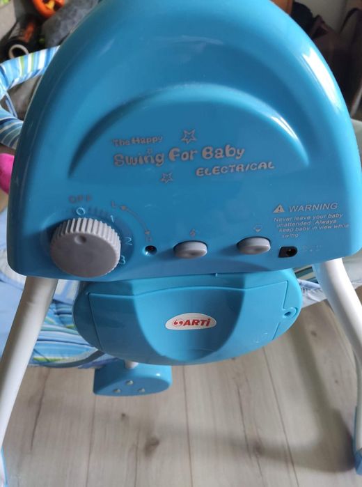 Huśtawka bujaczek na baterie dla dziecka