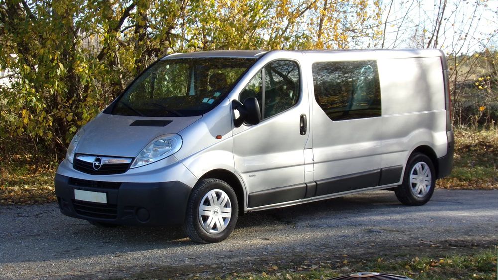 Opel VIVARO 2.0 115KM * LONG * KLIMA * BRYGADÓWKA 6 OSÓB * ZADBANY !  * L2H1 * KLIMA * Dubel Kabina 6 MIEJSC * POLECAM !