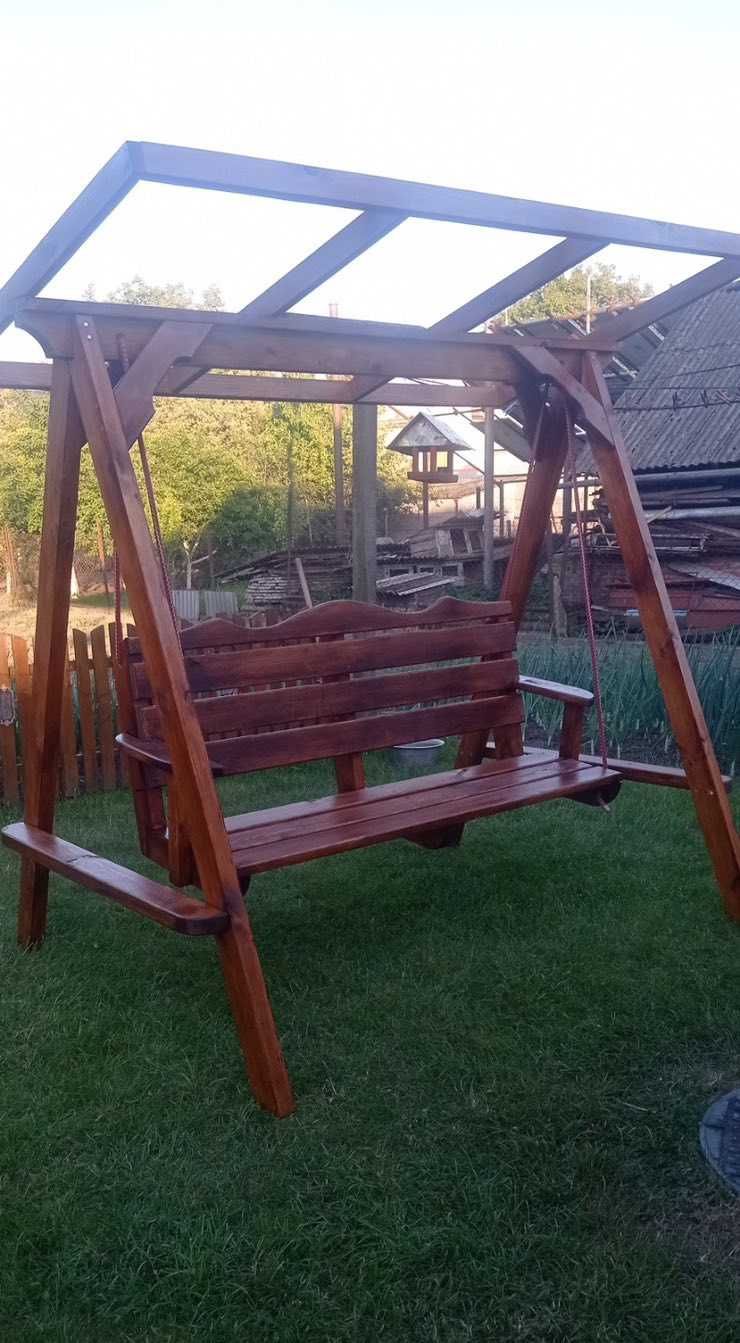 КРАСУНЯ, ПЕРЕСИЛКА, гойдалка качеля дерев'яна садова