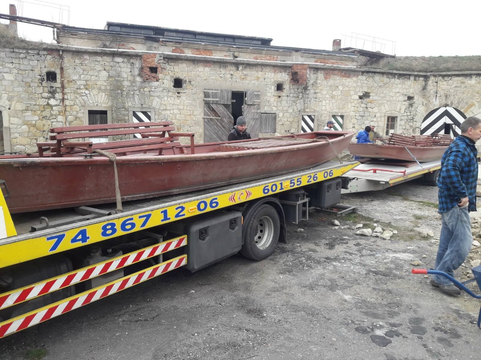Łódź drewniana - gondola 10 osobowa