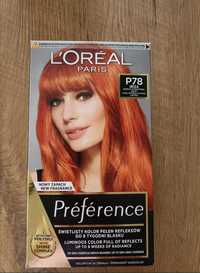 Farba Loreal preference P78 bardzo intensywna miedź 1 szt..