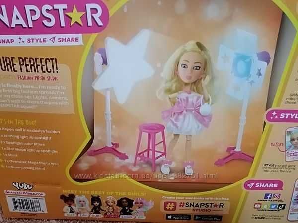 Кукла SNAPSTAR Aspen´s Photo Studio Set оригинал из США