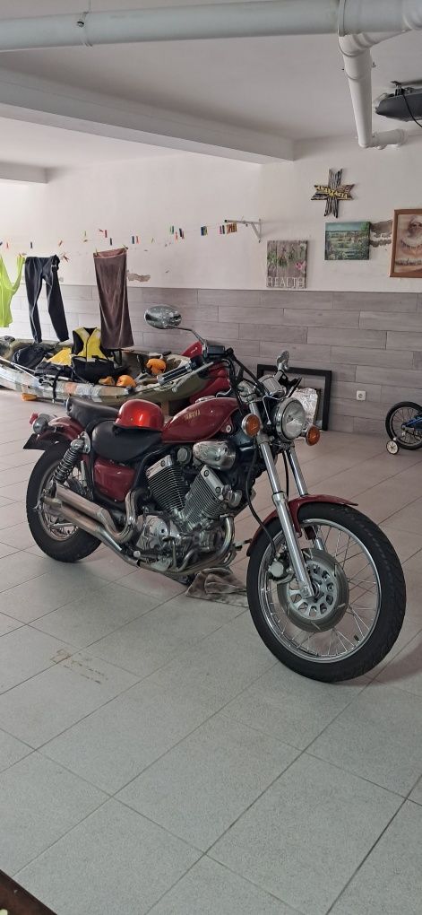 Moto Yamaha XV 535