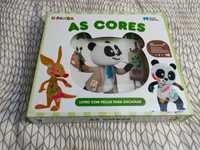 Puzzle canal panda - as cores