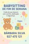 Babysitting para desfrutar o seu fim de semana que bem merece