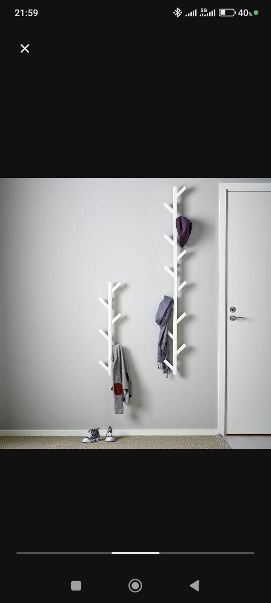 Cabide de parede IKEA