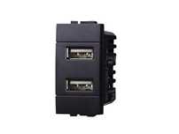 Ładowarka USB z 2 gniazdami Type-A 5Vdc 2.1A