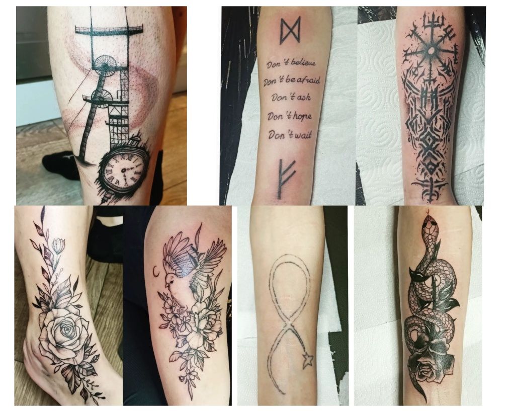 Tatuaż kameralne studio centrum Katowic od 150zł, szybkie terminy!