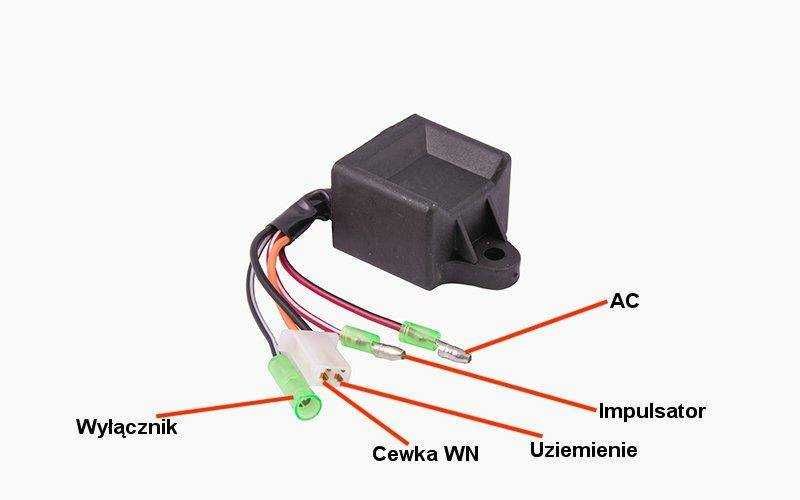 Moduł zapłonowy do skutera 2T Zipp Quantum Romet Junak