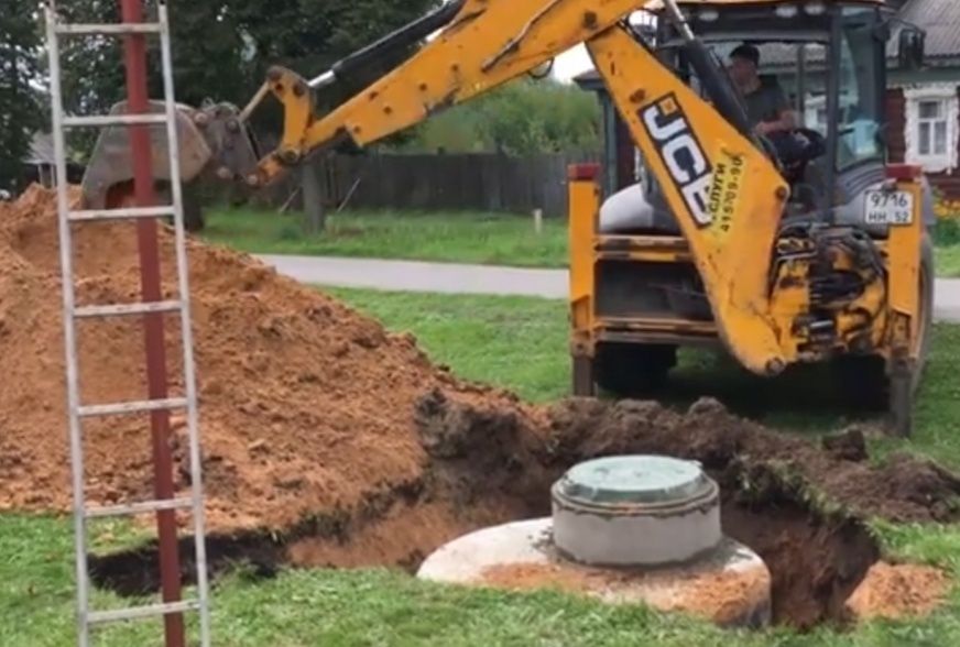 Септик під ключ з бетонних кілець для вашої ділянки 3.5/6/10 куб.