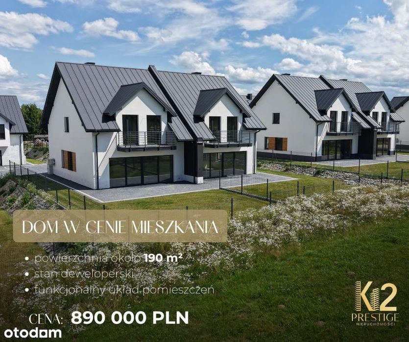 Domy jednorodzinne w zabudowie bliźniaczej