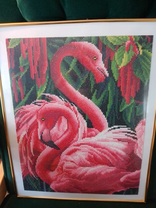 Obrazek z haftu diamentowego