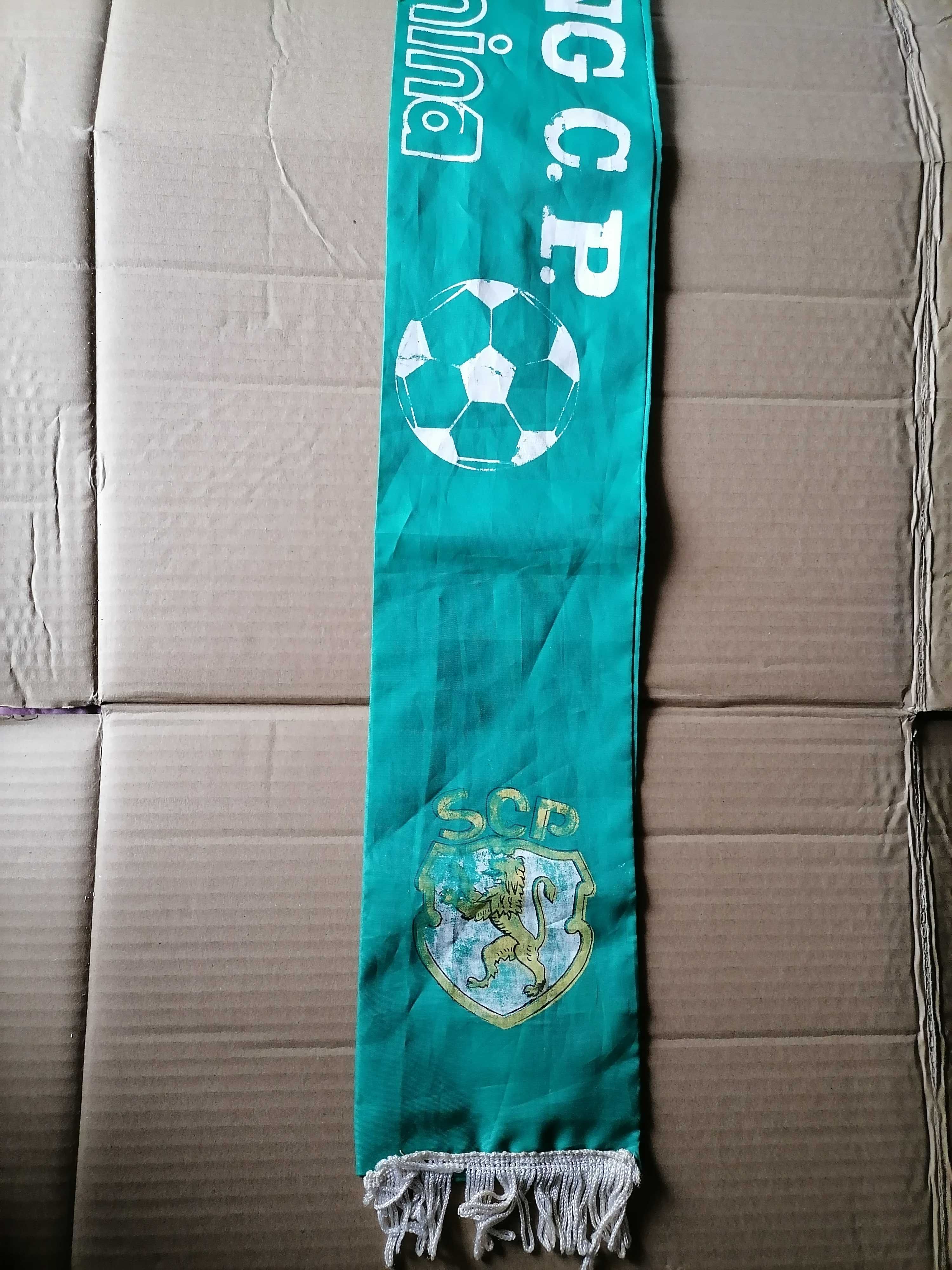 SPORTING/Juve Leo Cachecol Seda Fúria Leonina "Vintage"