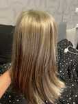 Blond wlosy peruka Nah
