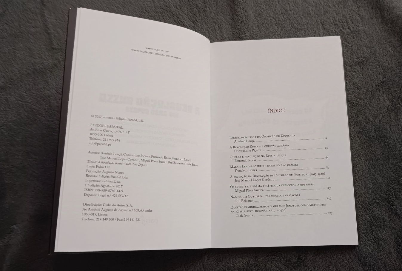 Livro A revolução russa - 100 anos depois