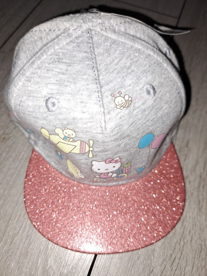 H&M czapka z daszkiem r.74 Hello Kitty