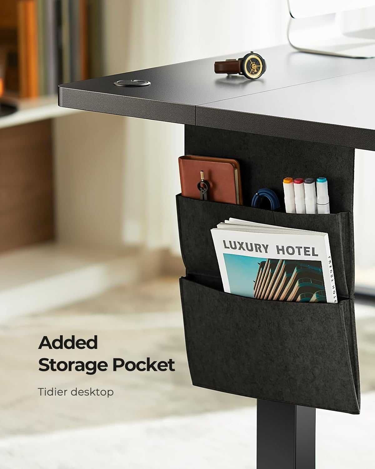 Adjustable standing desk for home office