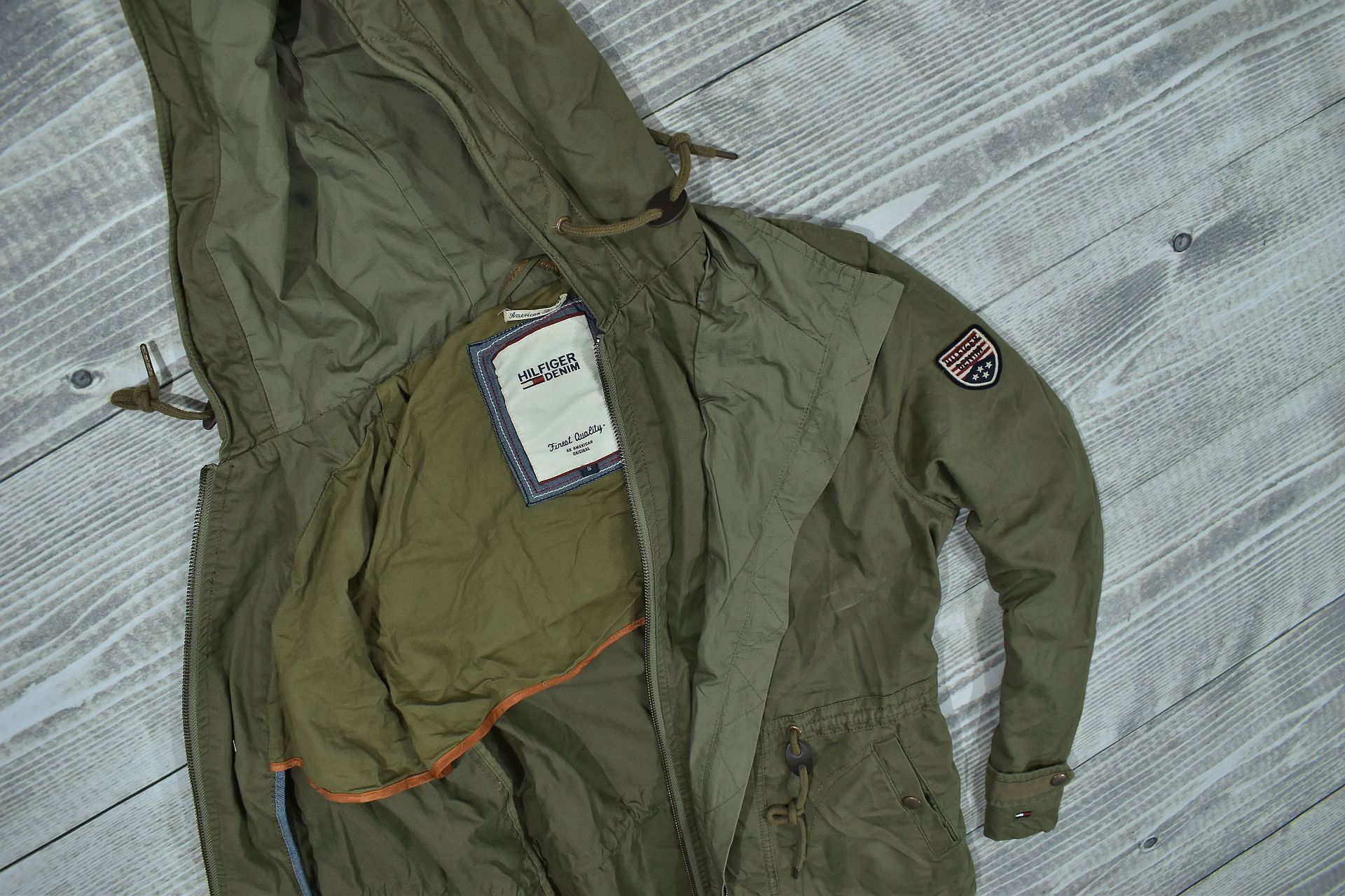 TOMMY HILFIGER Kurtka Damska Parka Fishtail / S