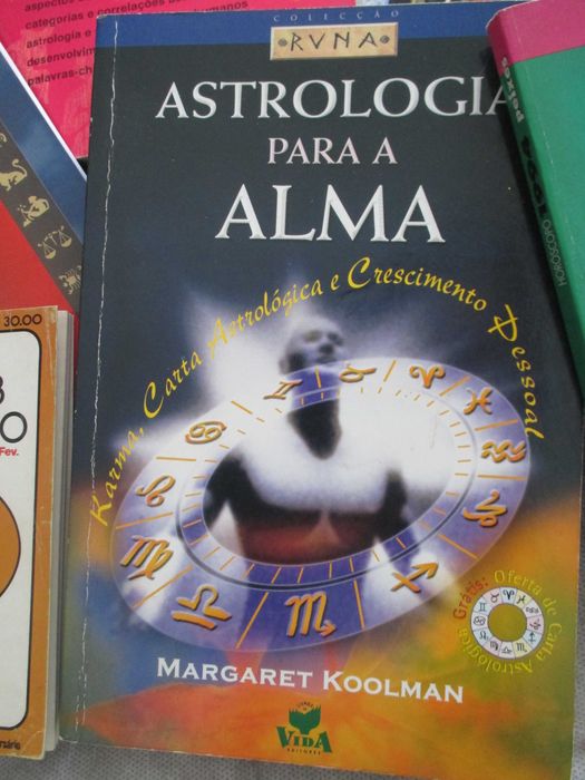 LOTE DE LIVROS DE ASTROLOGIA (Entrega em mão em Lisboa)