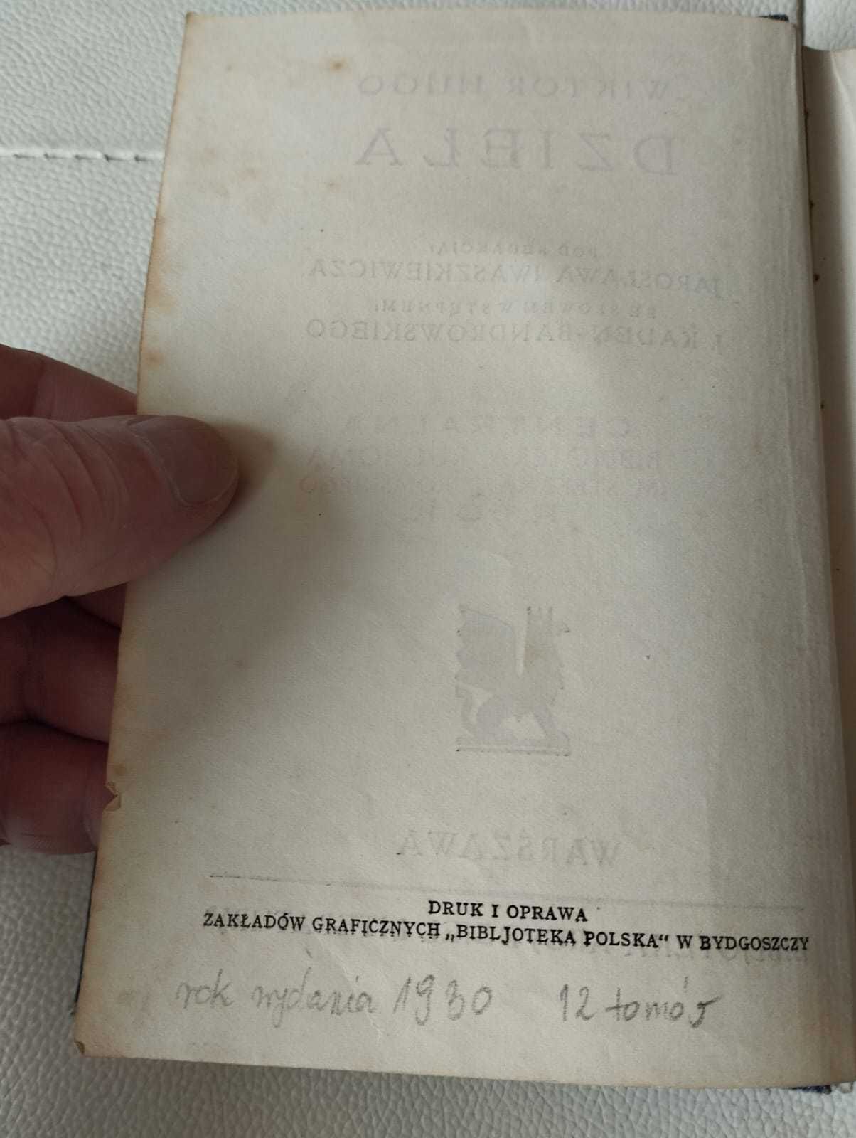 Wiktor Hugo Dzieła tom I,II