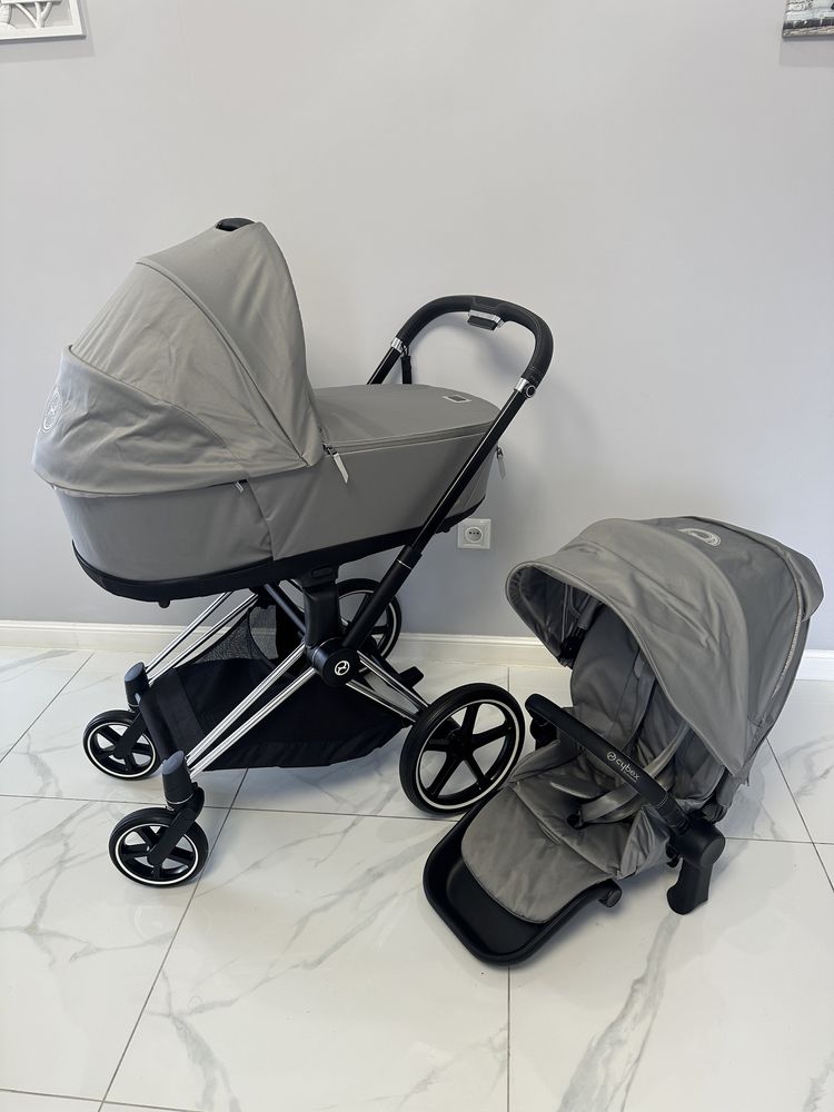 Візочок Cybex priam 4.0 pearl grey