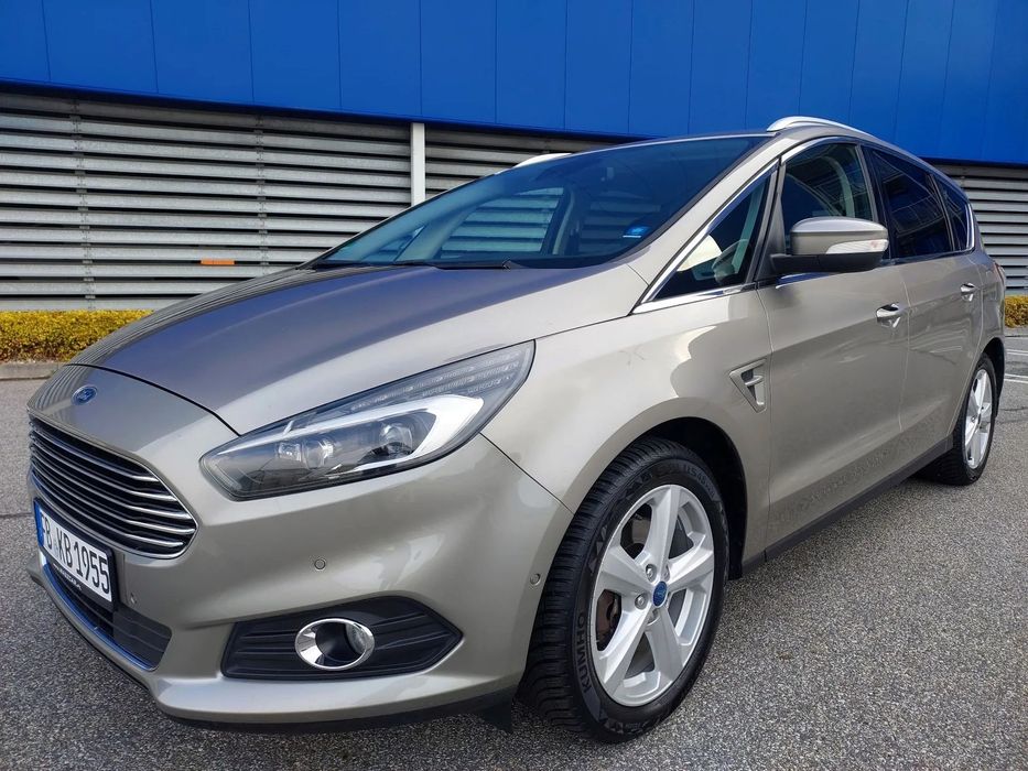 Ford S-Max 2.0 TDCI 180KM TITANIUM * BOGATY * Bezwypadkowy * Serwis * Opłacony