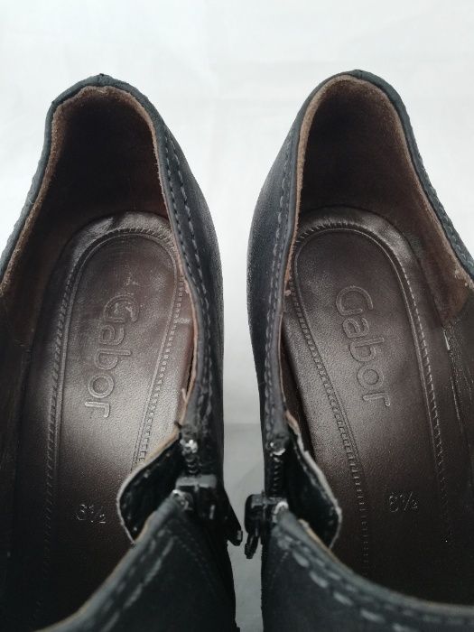 Buty botki skórzane Gabor UK 6,5 r. 40 ,wkł 26,5cm
