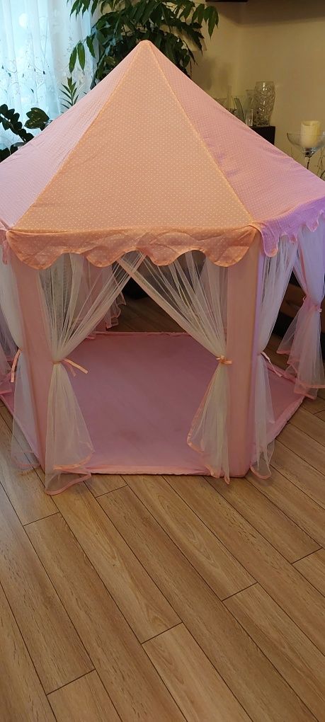 Domek namiot dla dziewczynki