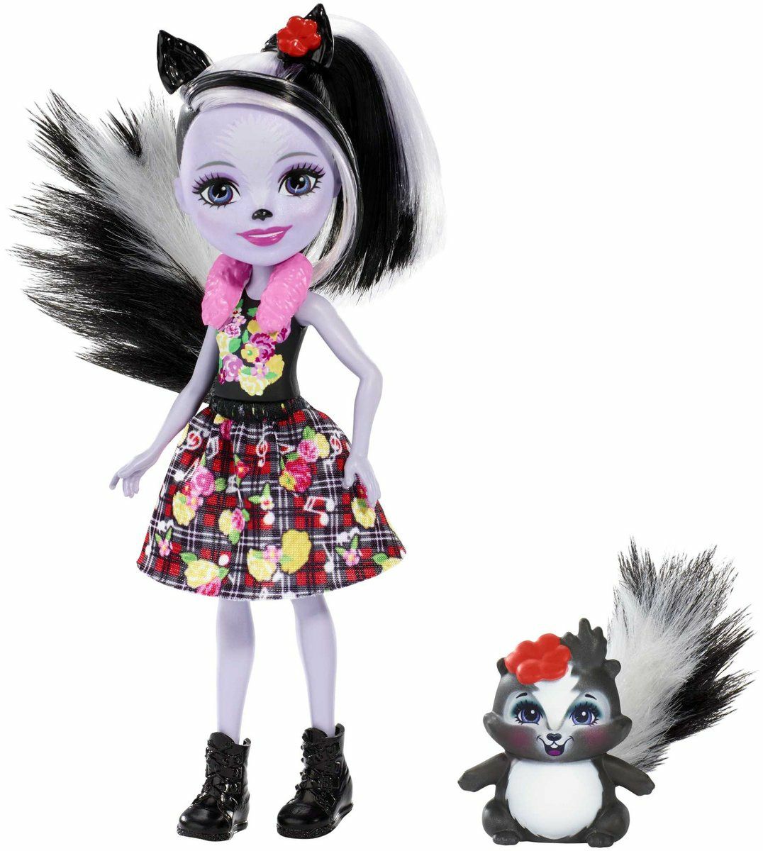 Lalki Enchantimals Królik i Skunks. Oryginalne Mattel. Super stan