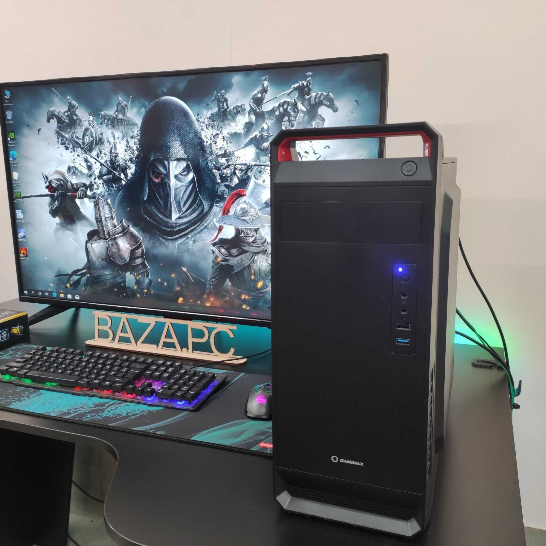 Компютер Новый Intel Core i5-9600kf, 16GB DDR4, GTX 1660 Ti, SSD 512GB