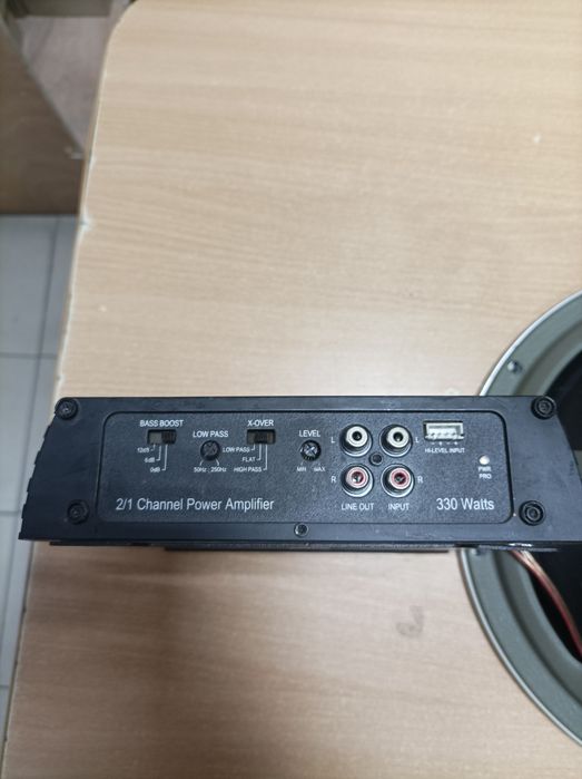 Sub JBL GT4-12 и усилитель к нему(blaupunkt 330watts)