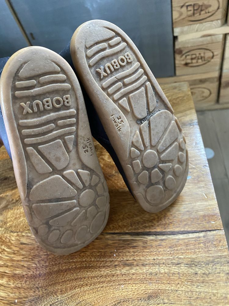 Bobux i-walk kozaki botki  25 zimowe skorzane elastyczne z wełną