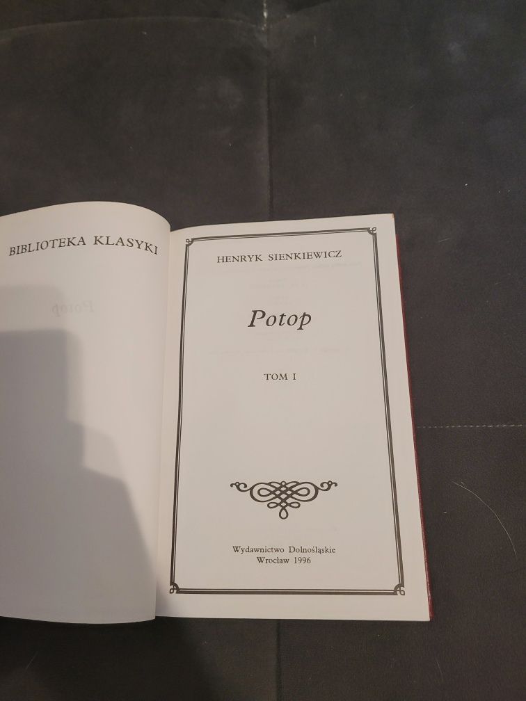 Potop Sienkiewicz DOLNOŚLĄSKIE