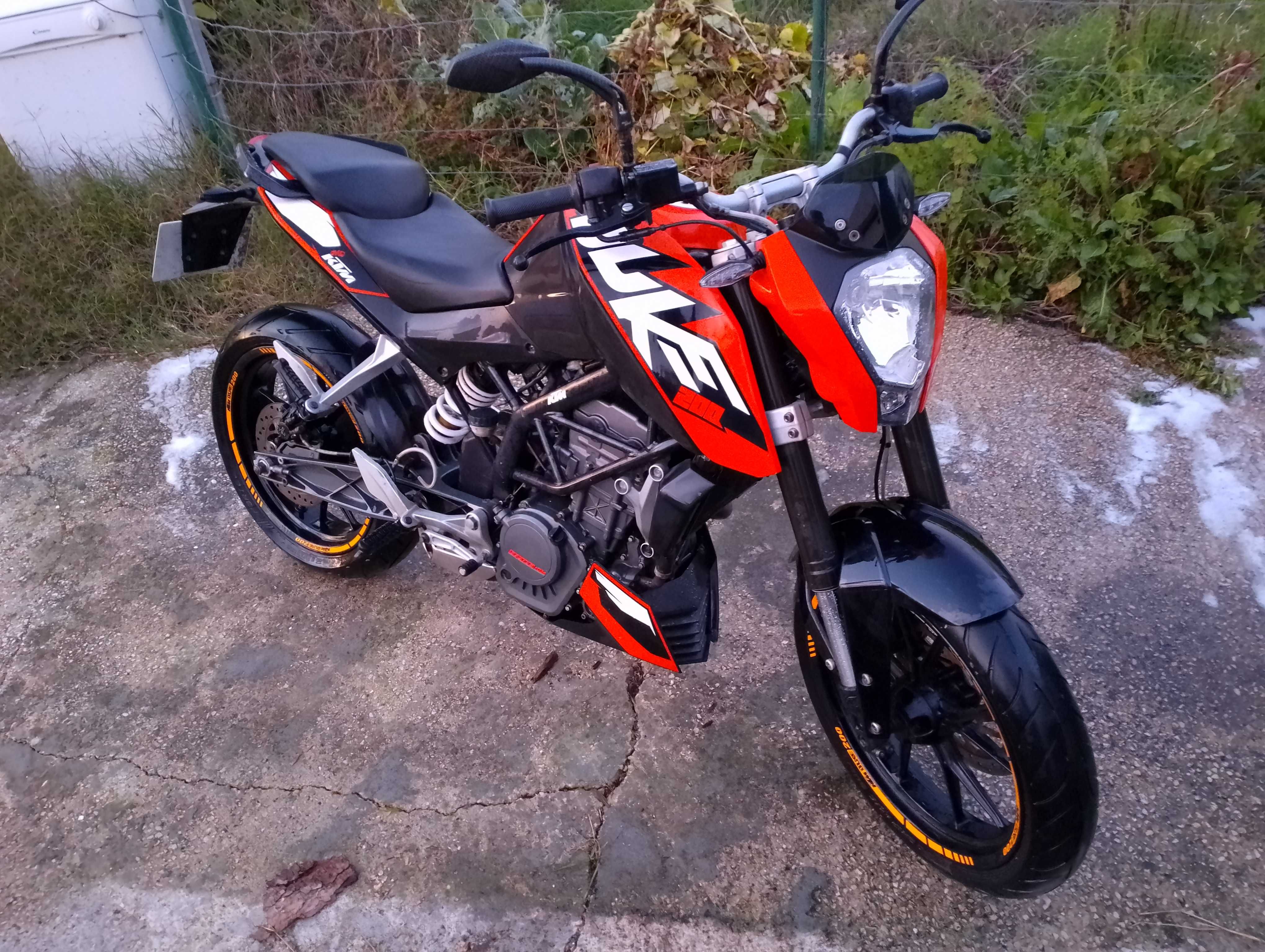 ktm duke 200 rara (2 no país)