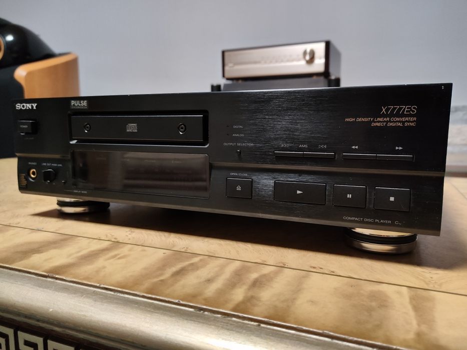 Sony CDP-X777ES High-End odtwarzacz CD czarny