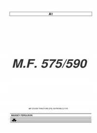Katalog części Massey ferguson mf 575, mf 590