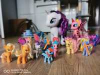 Koniki Pony firmy Hasbro 13 małych, 1 pluszowy, 1 grający